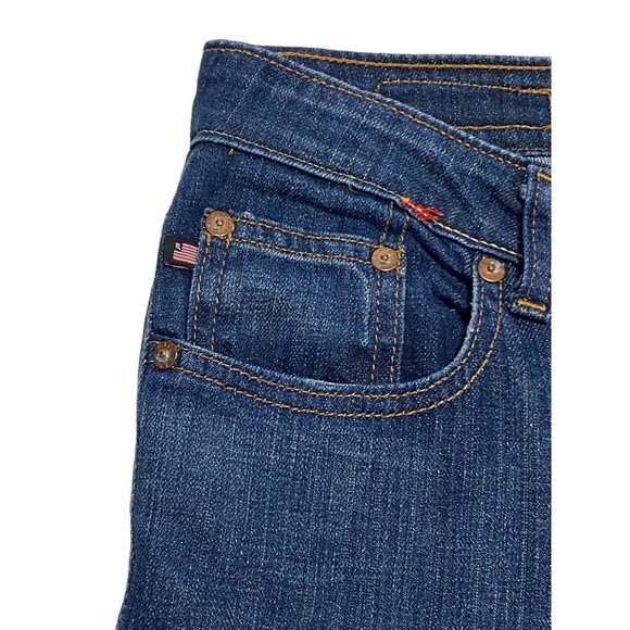 RL Polo Jeans Ralph Lauren Women Size 10 Blue Strect Kelly Tapered Jeans - Picture 11 of 12